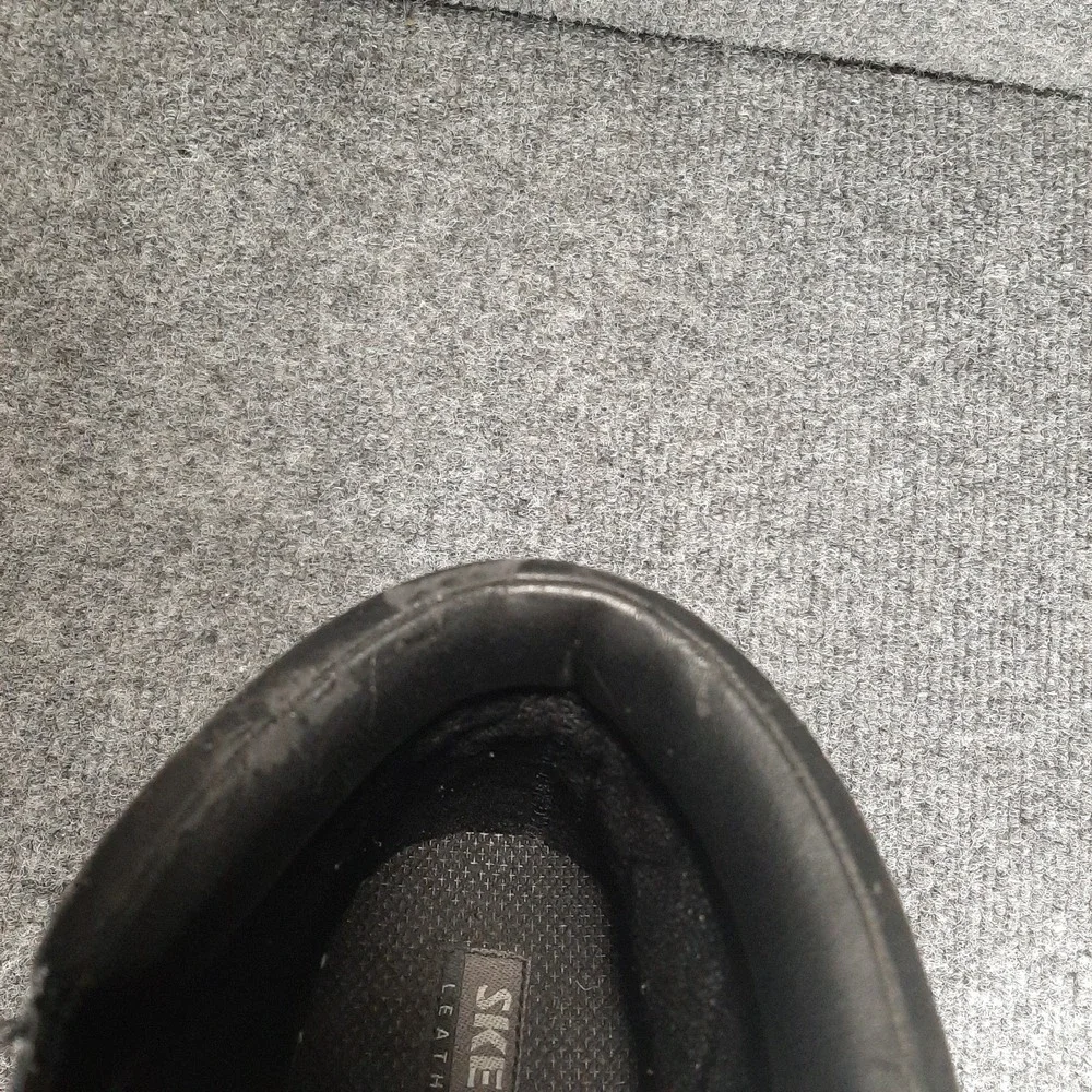 Skechers Waterproof Leather Work Boots Men's 10.5 EU 44 SN 4243 Black